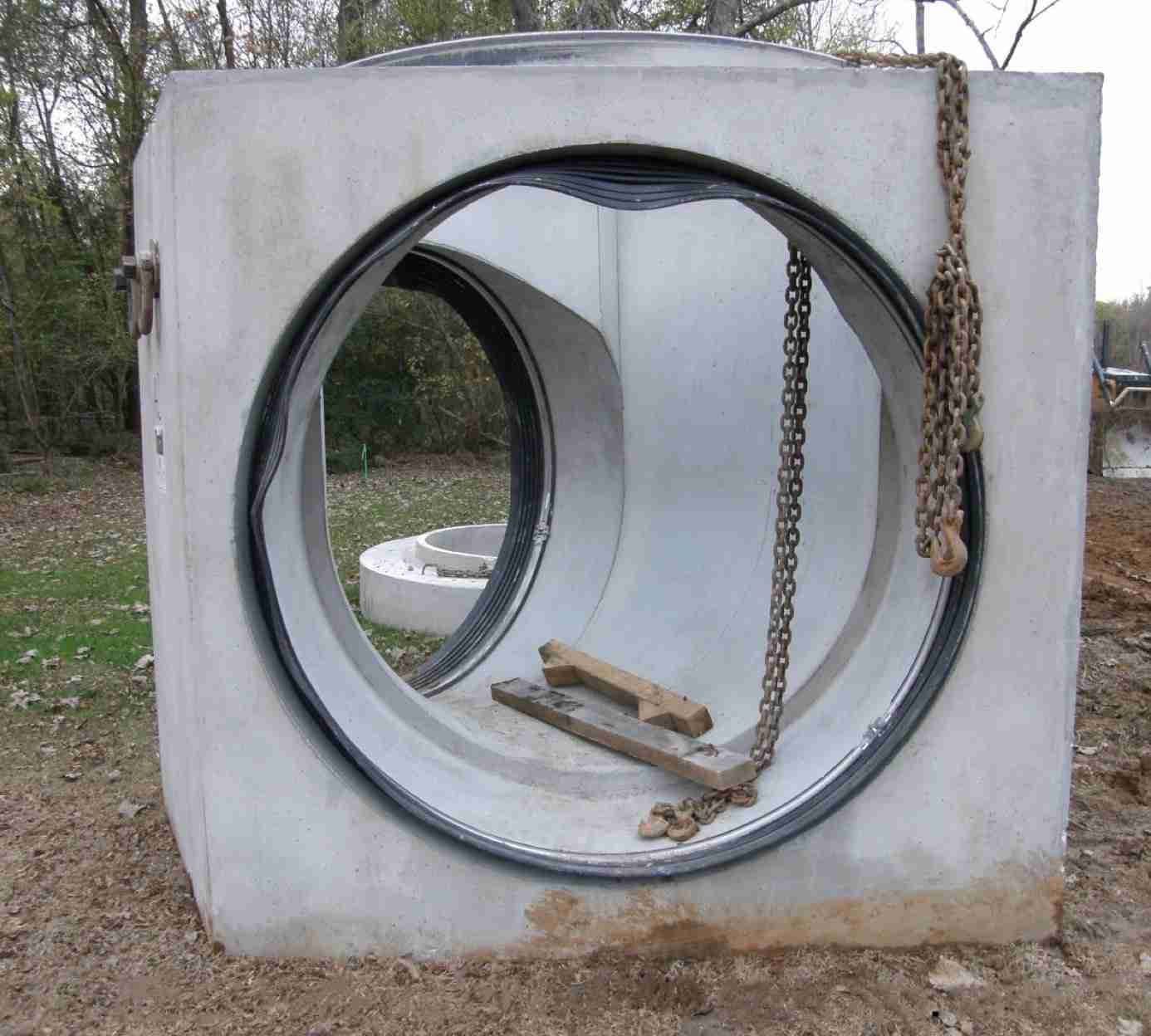 Tindall Corporation Utility Precast Concrete Loudoun County BRIPPI Sewer Ashburn Virginia