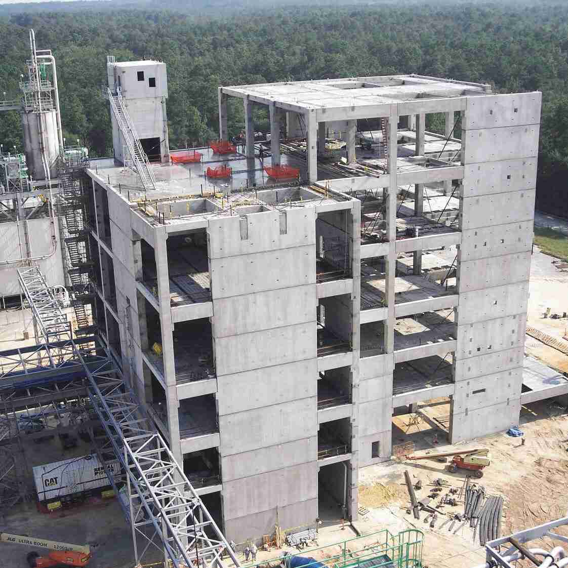 Tindall Corporation Industrial Precast Concrete Voridian Chemical Plant Columbia South Carolina