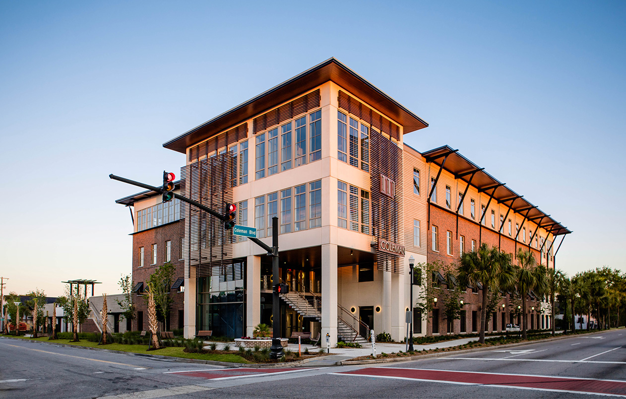 Street view of Shem Creek Office Building