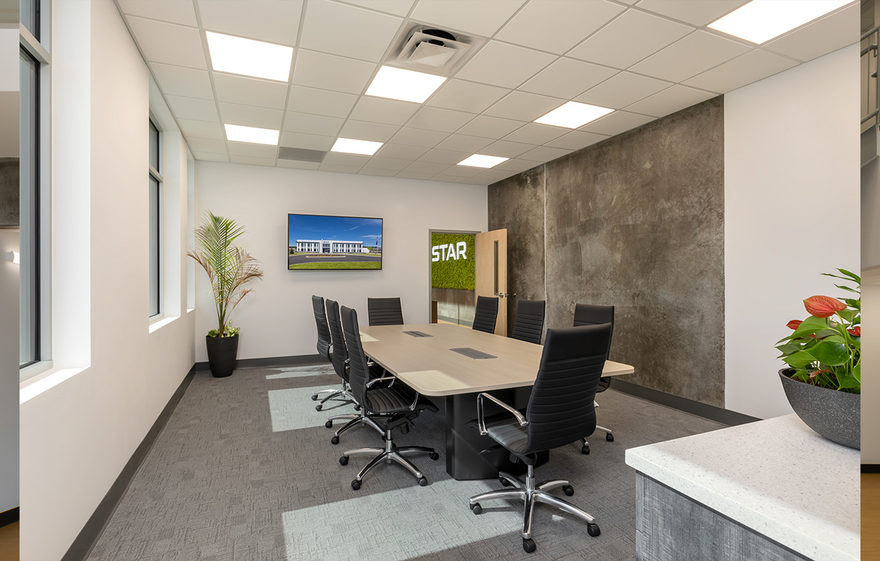 STAR EV interior office meeting room