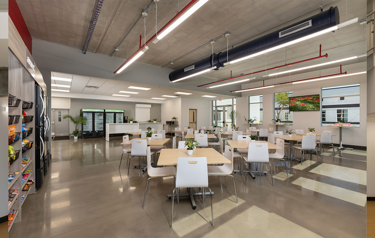 STAR EV interior break room