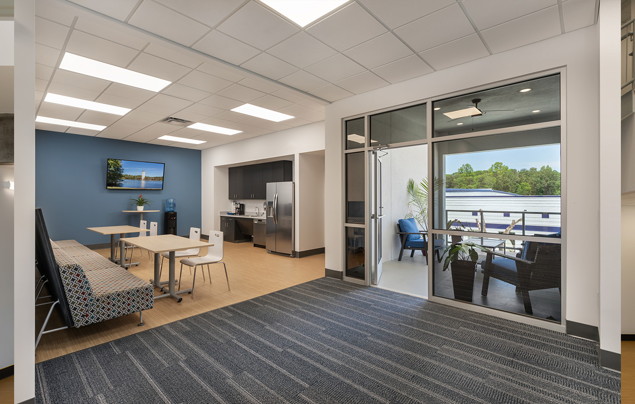 STAR EV interior lounge office space
