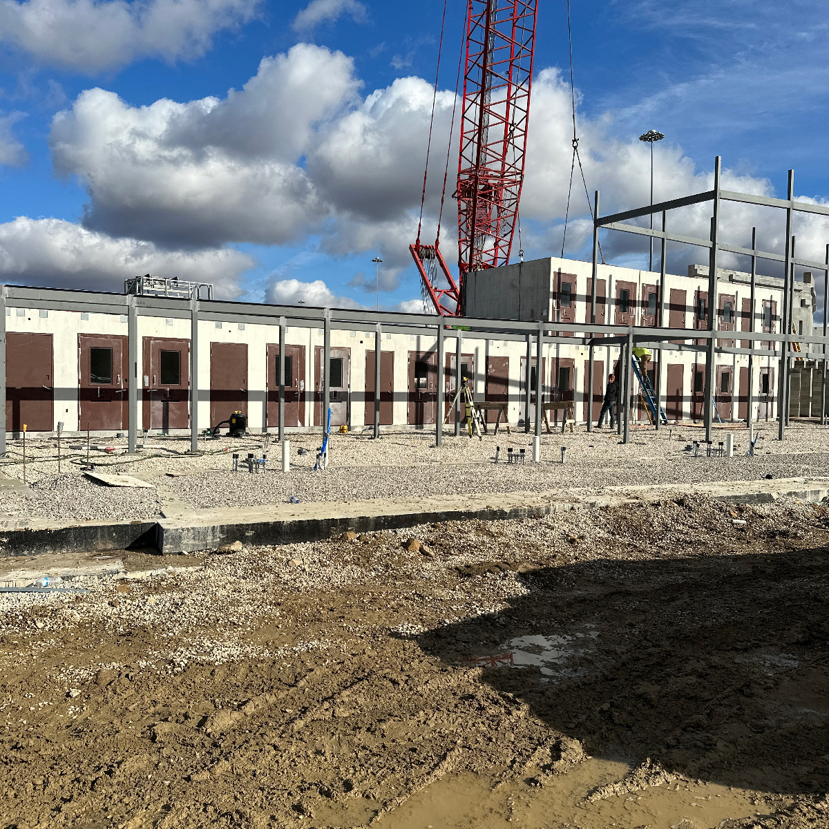 Tindall Precast Concrete Correctional Facility Construction